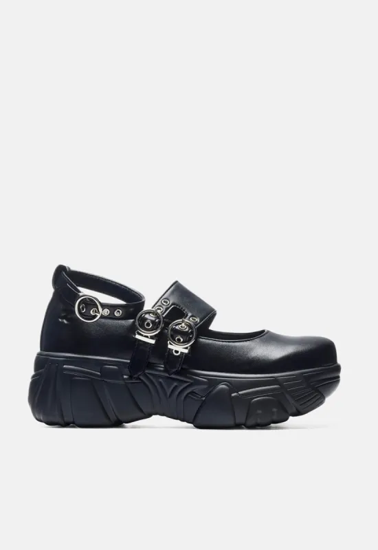Seraphon Mystic Buckle Chunky Shoes sold by Damaged Society