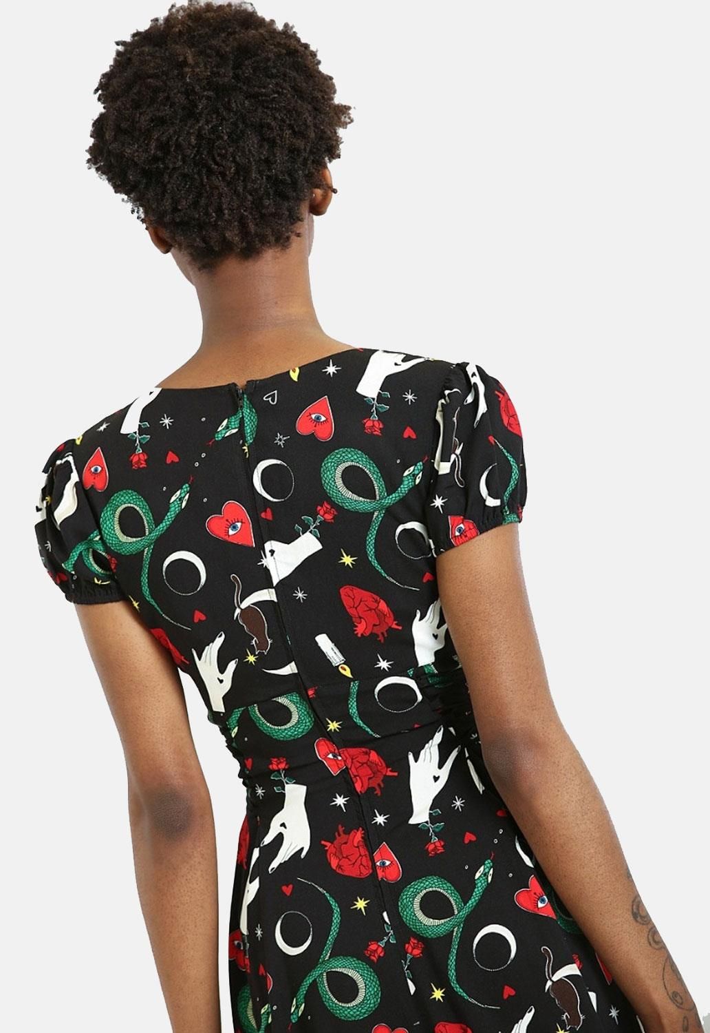 Good Fortune Mini Dress sold by Damaged Society product image thumbnail 3