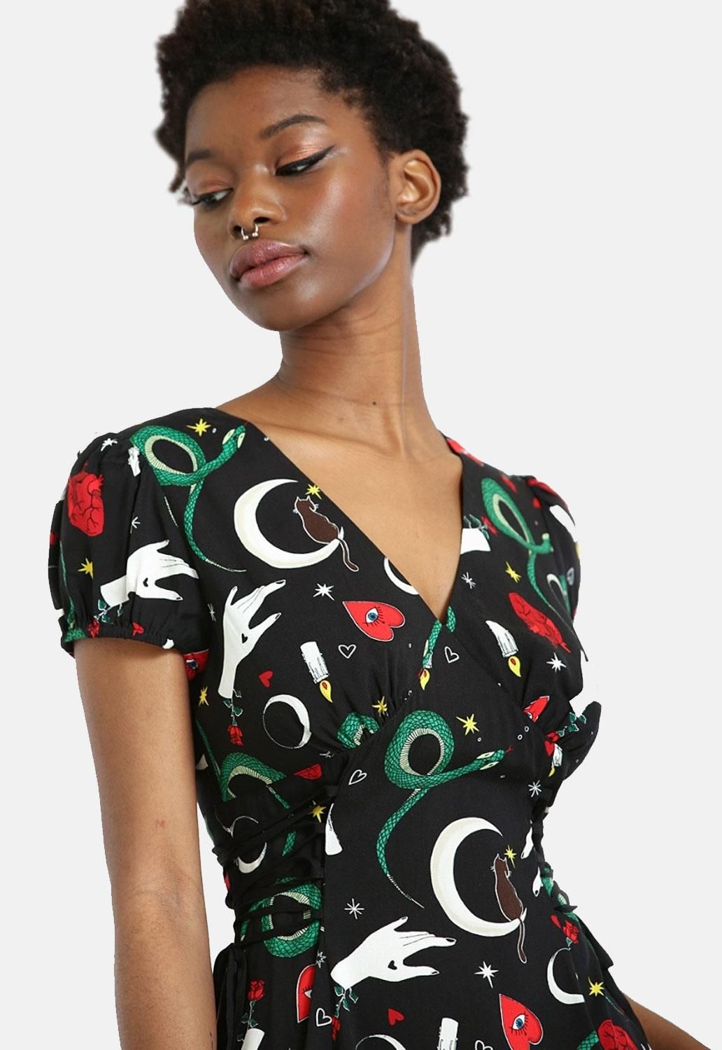 Good Fortune Mini Dress sold by Damaged Society product image thumbnail 2