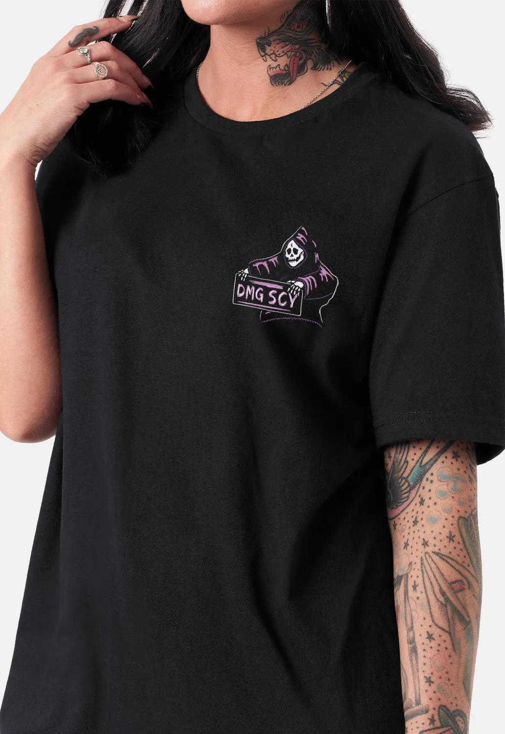 Afterlife T-Shirt sold by Damaged Society product image thumbnail 4