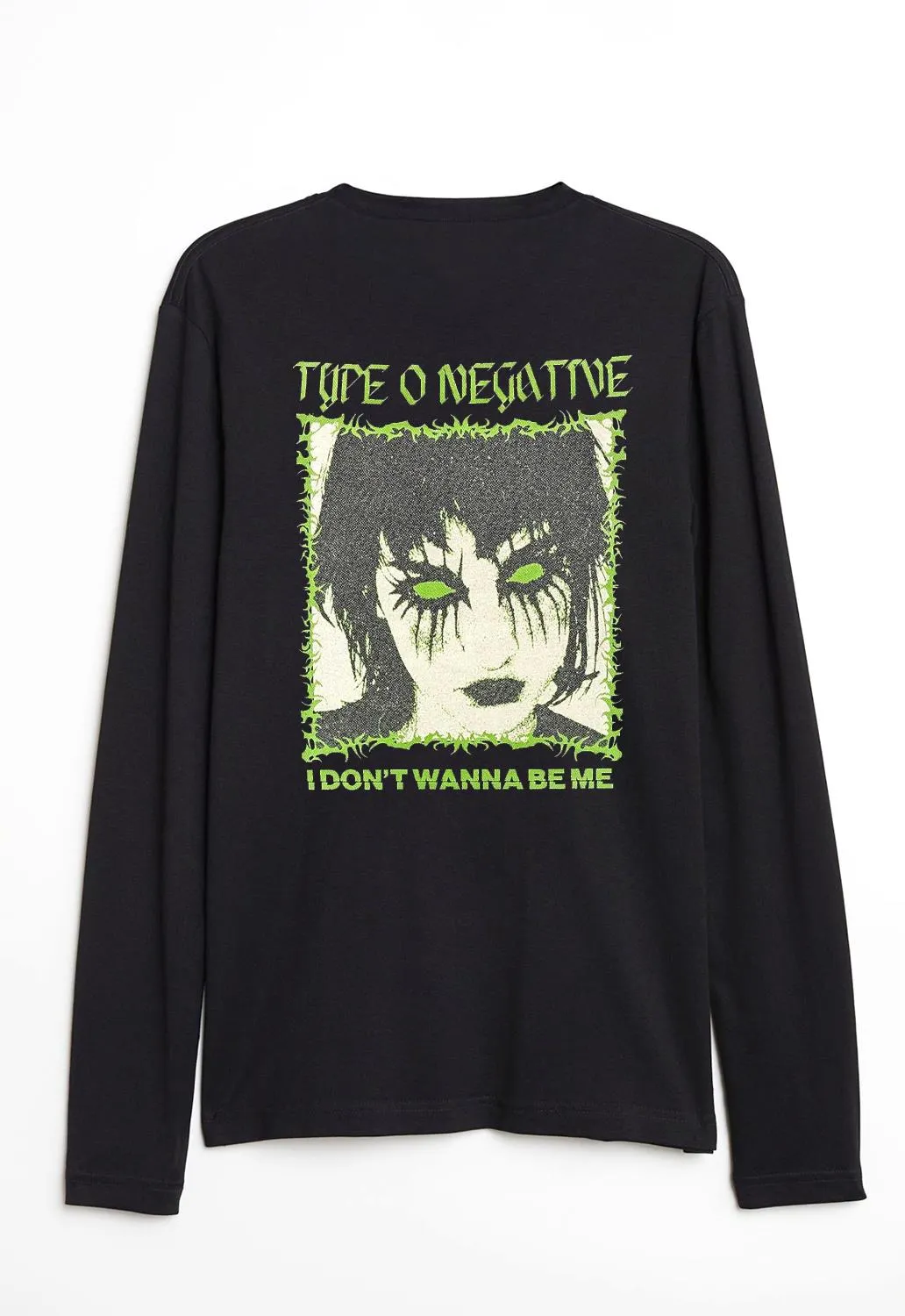 I Don't Wanna Be Me Long Sleeved Top sold by Damaged Society product image thumbnail 2