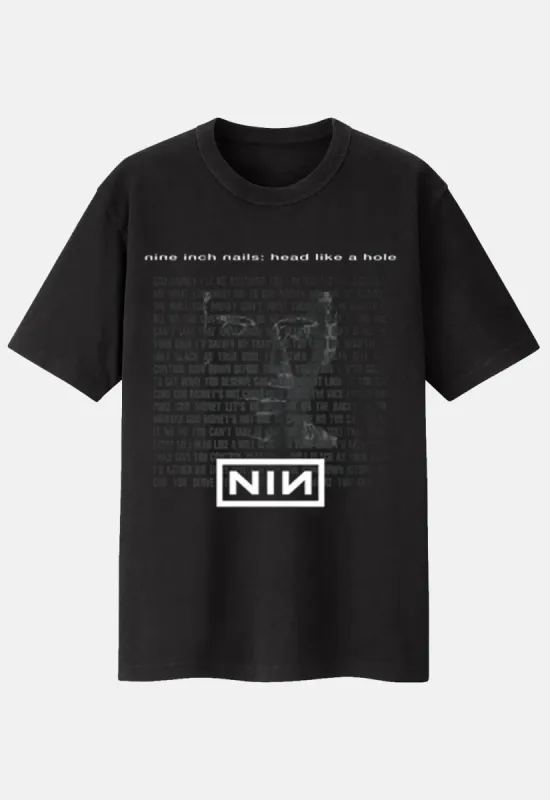 Head Like A Hole T-Shirt sold by Damaged Society