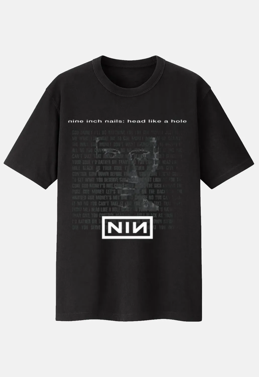 Head Like A Hole T-Shirt sold by Damaged Society