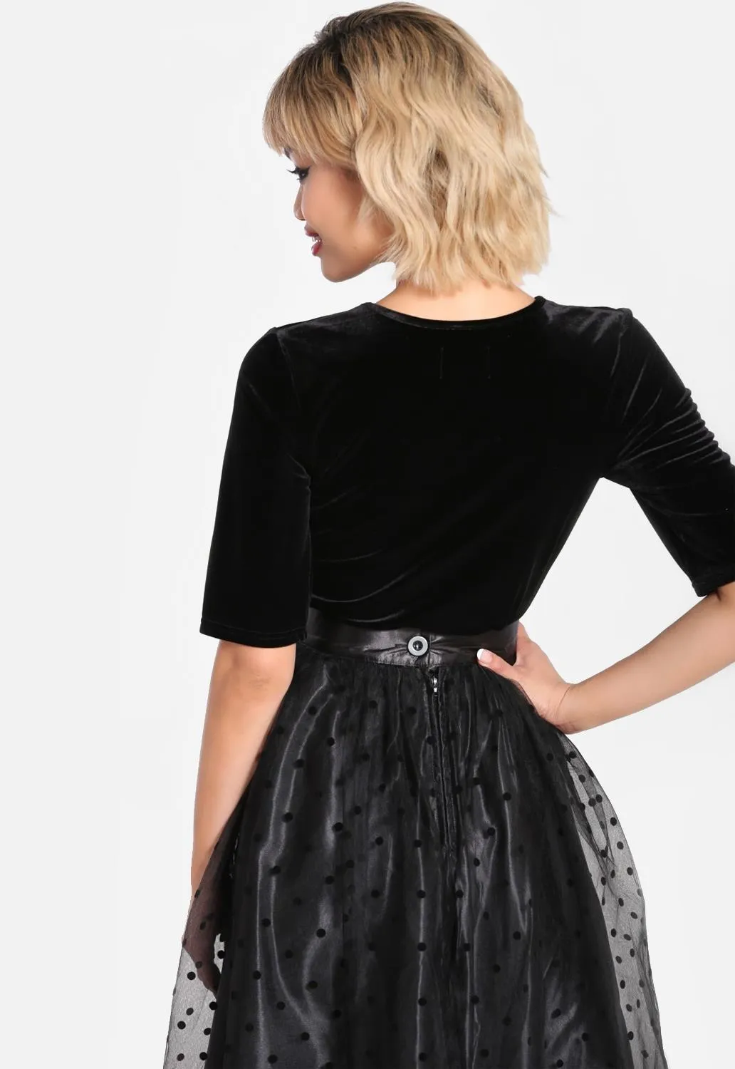 Morticia Top sold by Damaged Society product image thumbnail 2