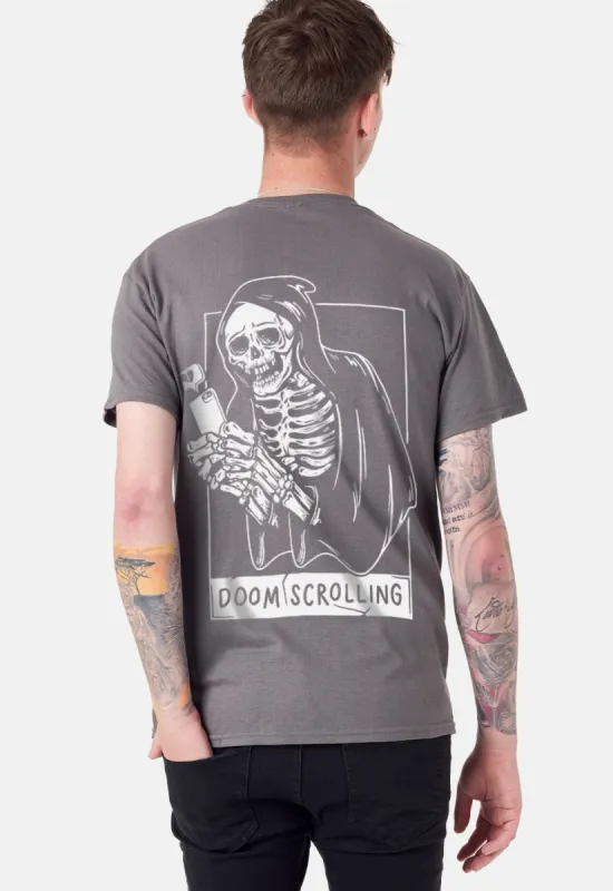 Doom Scroll T-Shirt sold by Damaged Society