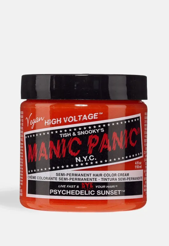 Psychedelic Sunset High Voltage Hair Dye sold by Damaged Society