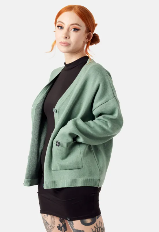 Grass Roots Cardigan sold by Damaged Society