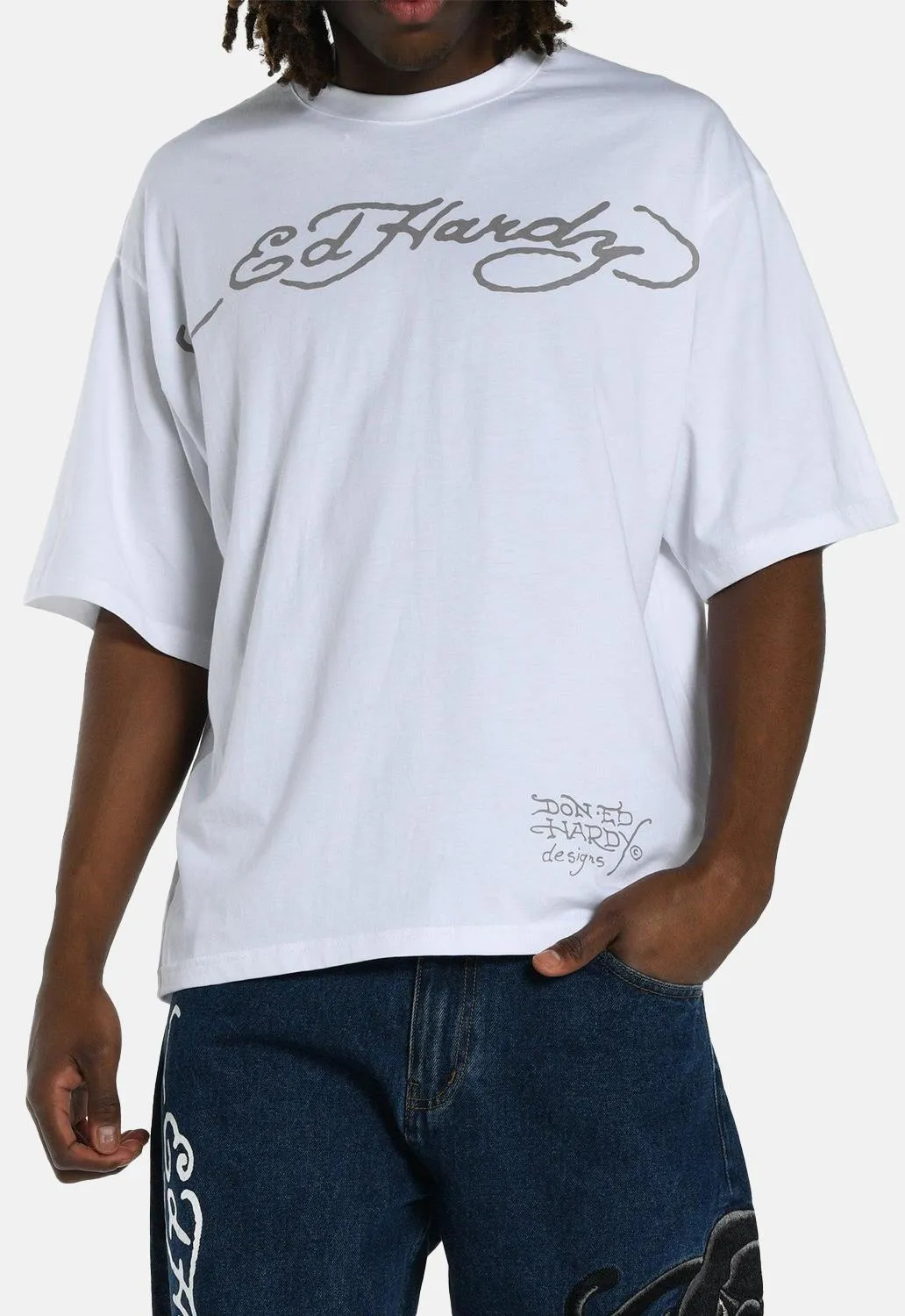 Skull Flame T-Shirt sold by Damaged Society product image thumbnail 2
