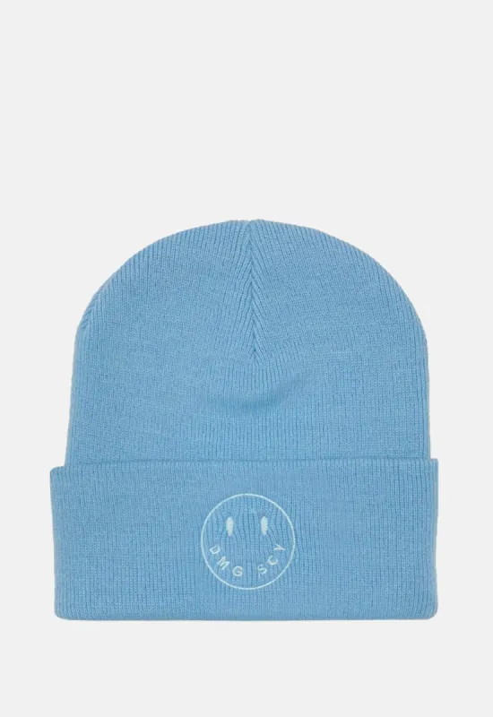 Smiley Beanie sold by Damaged Society