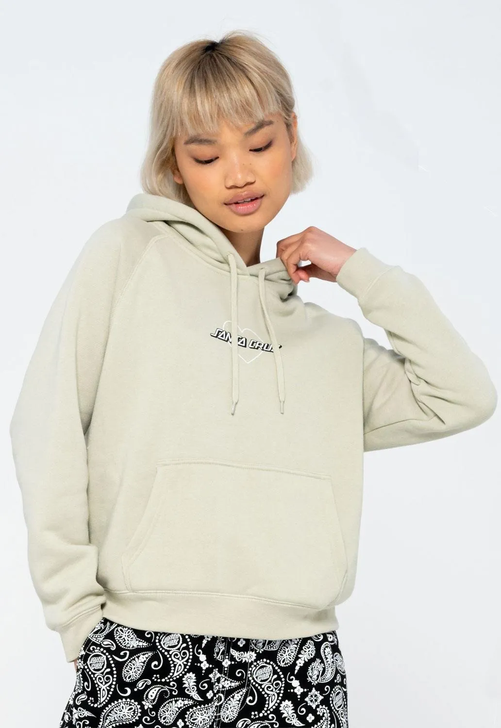 Heart Strip Hoodie sold by Damaged Society product image thumbnail 2