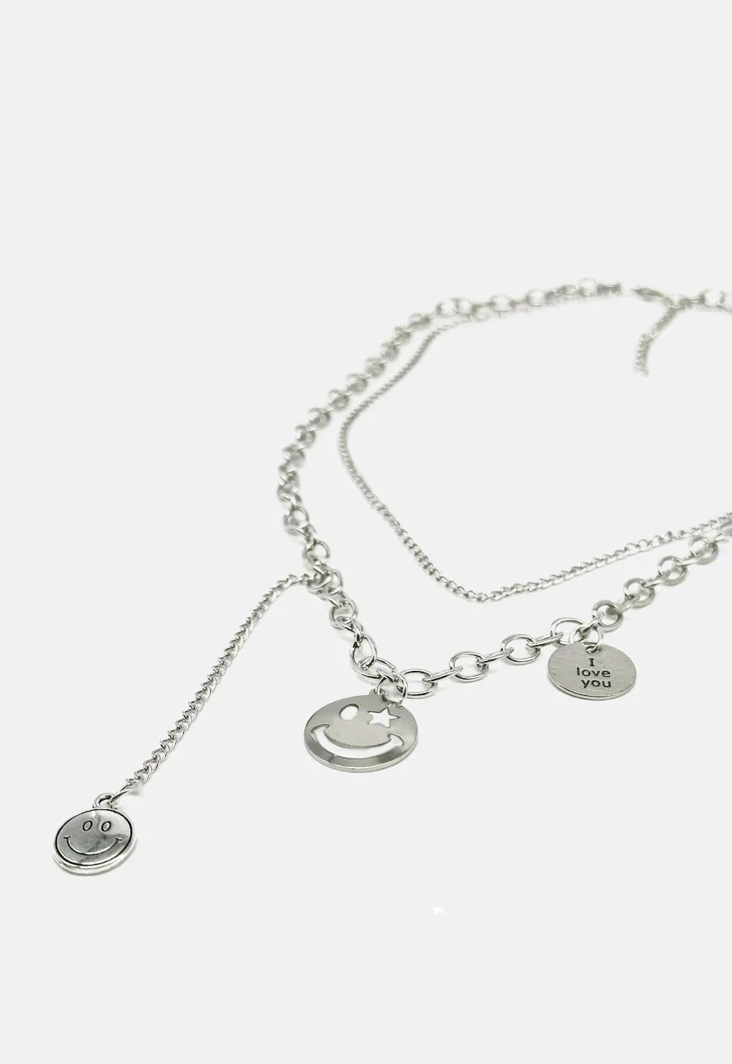 Smiley Necklace sold by Damaged Society product image thumbnail 3