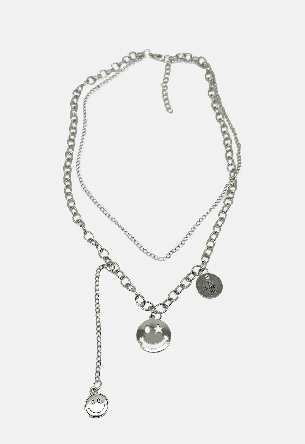 Smiley Necklace sold by Damaged Society product image thumbnail 2