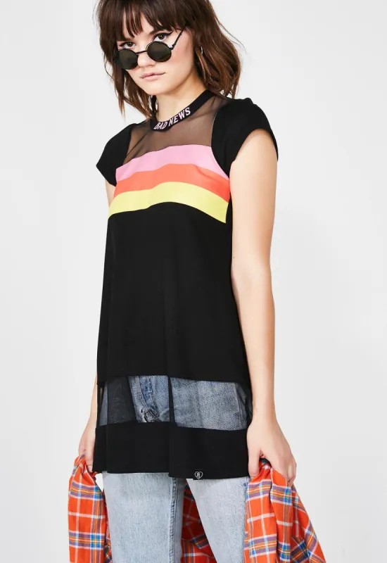 Bad News Bambi Tunic Top sold by Damaged Society