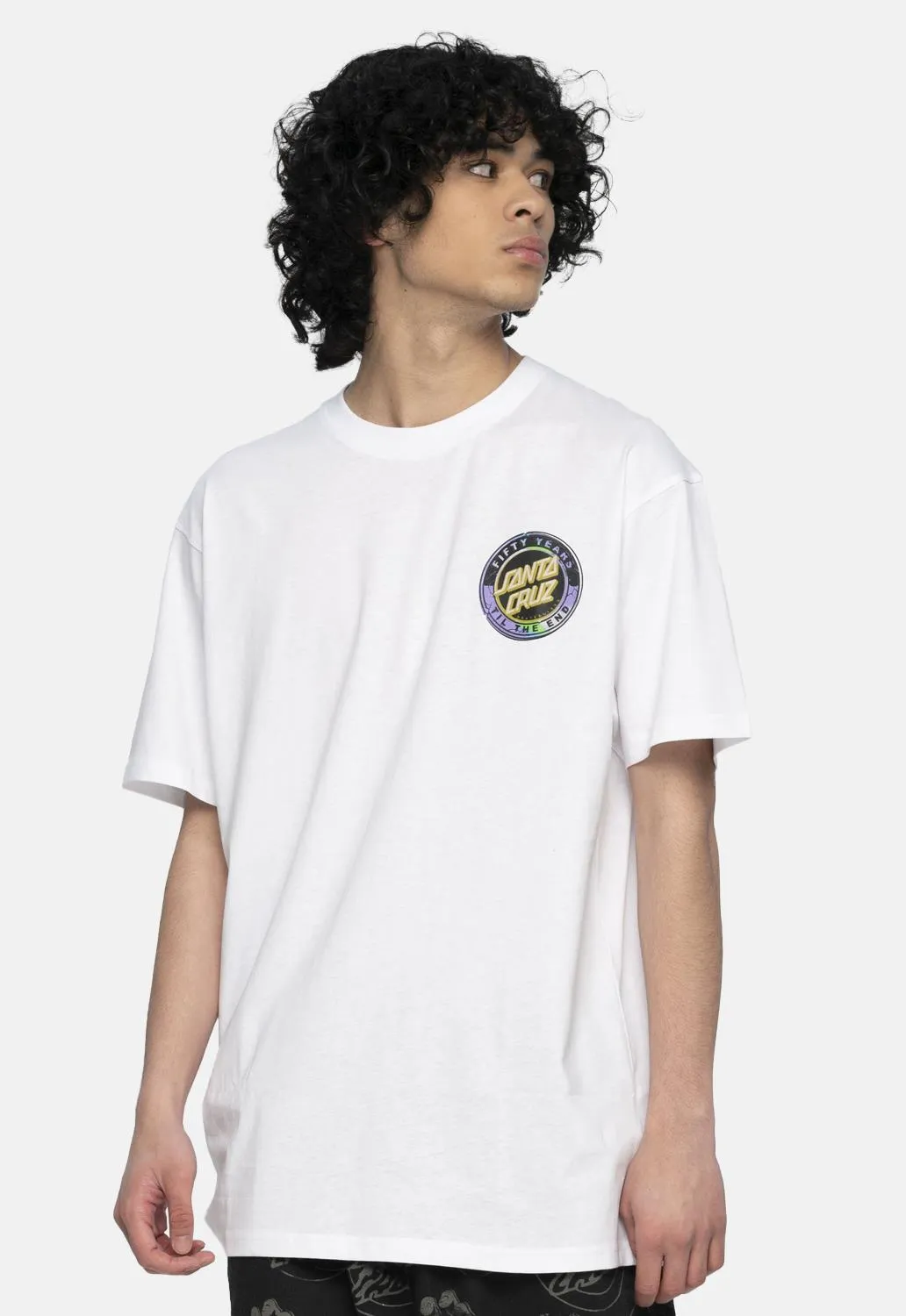 Till The End Dot T-Shirt sold by Damaged Society product image thumbnail 2