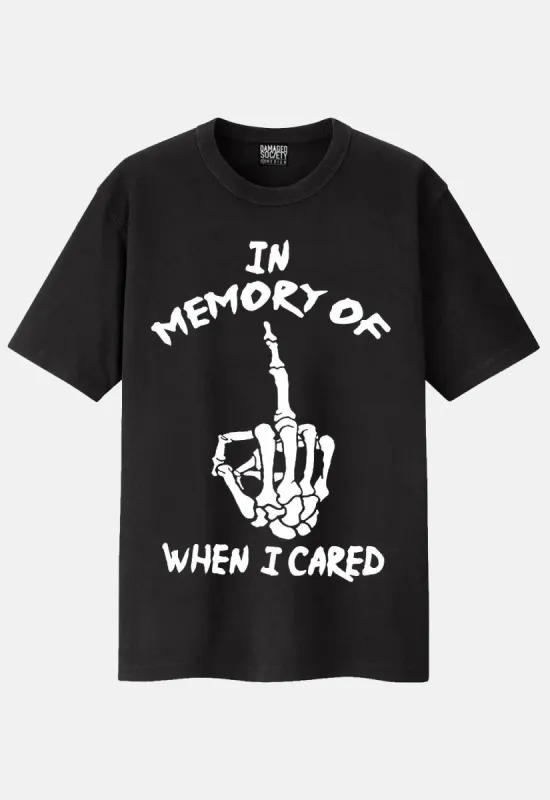 In Memory T-Shirt sold by Damaged Society