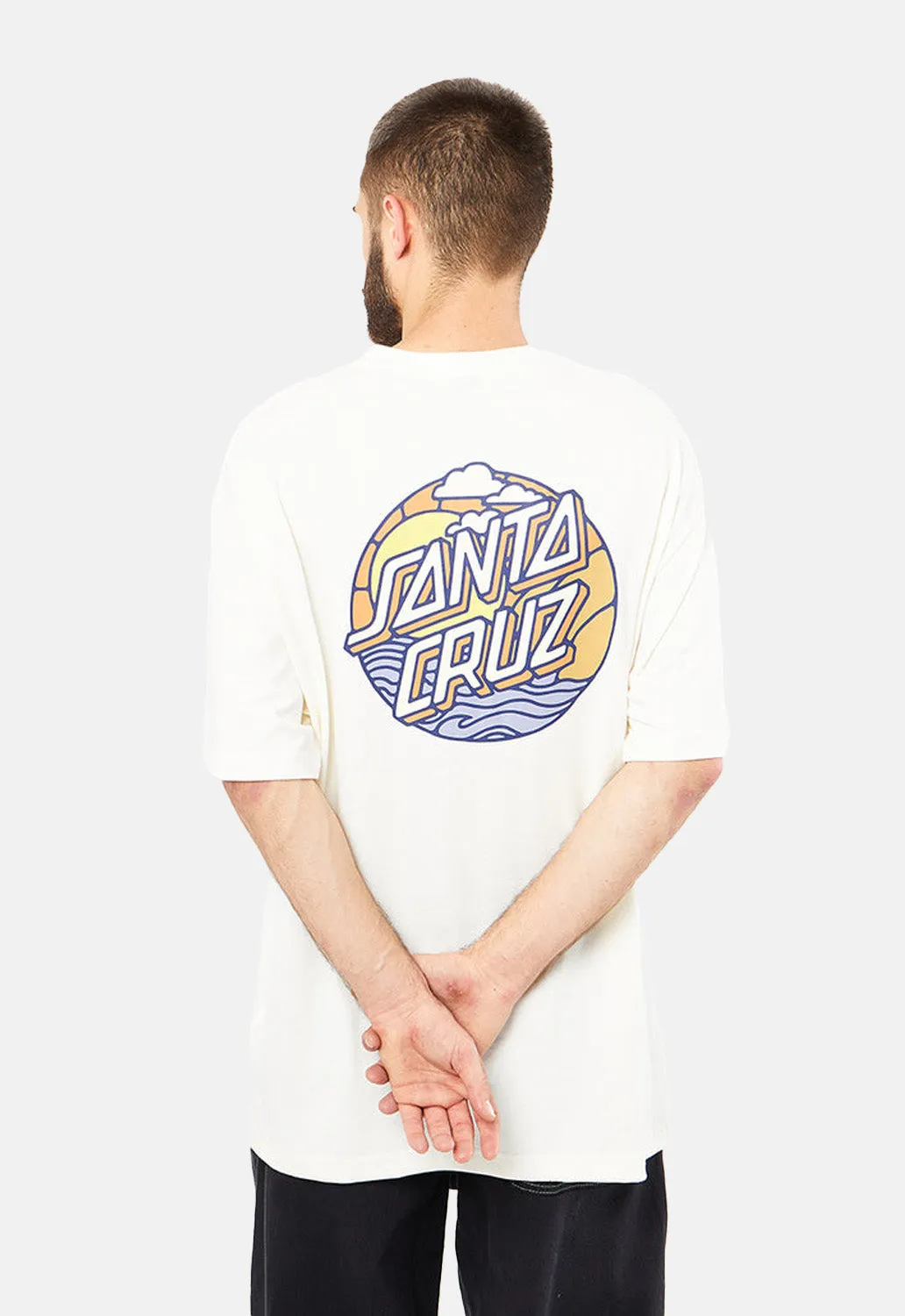 Cliff View Dot T-Shirt sold by Damaged Society product image thumbnail 2