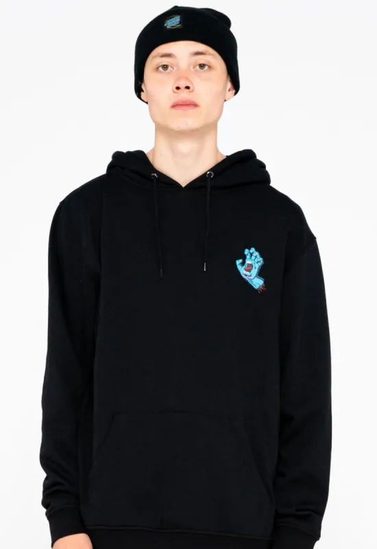 Screaming Hand Chest Hoodie sold by Damaged Society