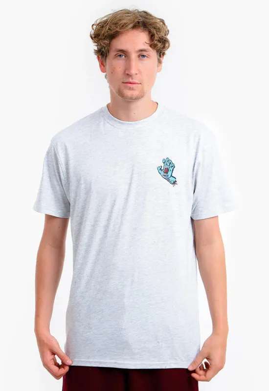 Screaming Hand Chest T-Shirt sold by Damaged Society