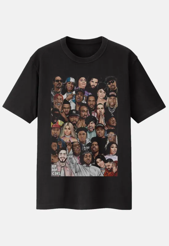Group Collage T-Shirt sold by Damaged Society