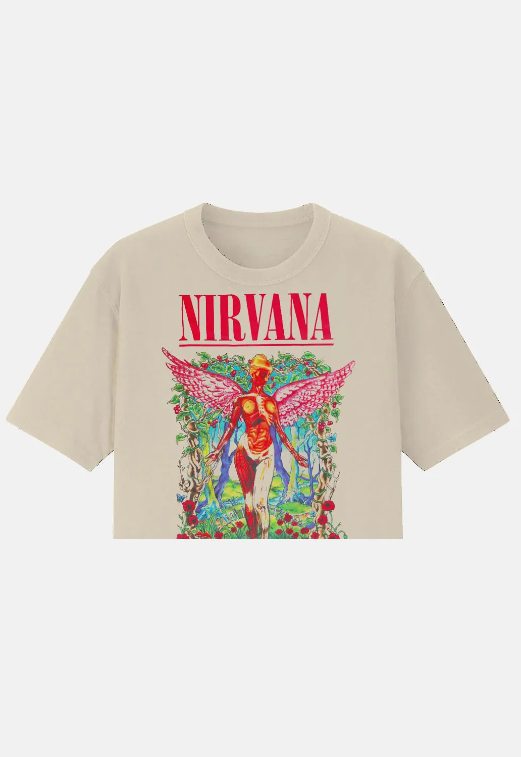 In Utero Crop T-Shirt sold by Damaged Society