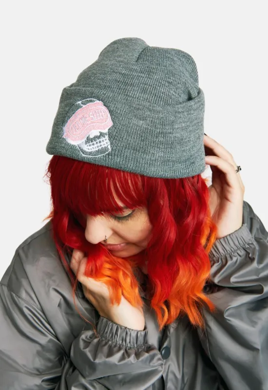 Do Not Disturb Beanie sold by Damaged Society