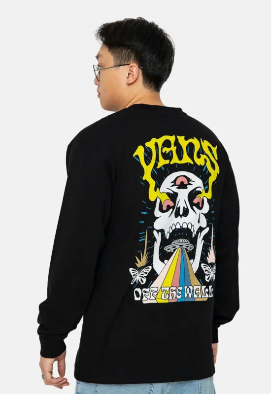 Skull Saucer Long Sleeved Top sold by Damaged Society