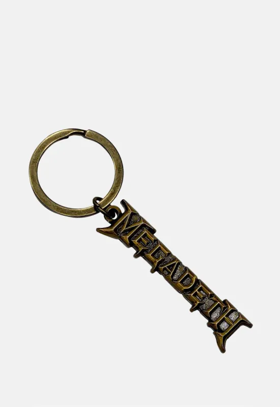 Gold Logo V2 Keyring sold by Damaged Society