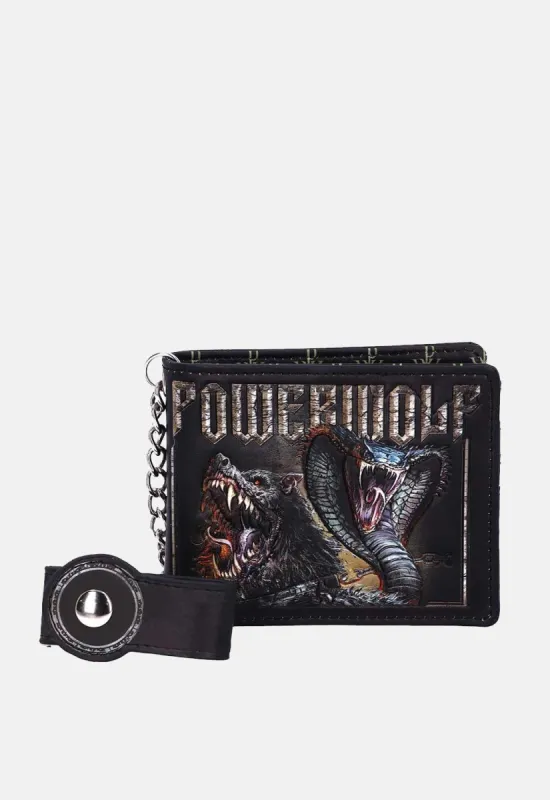 Powerwolf Cobra Kiss Wallet sold by Damaged Society