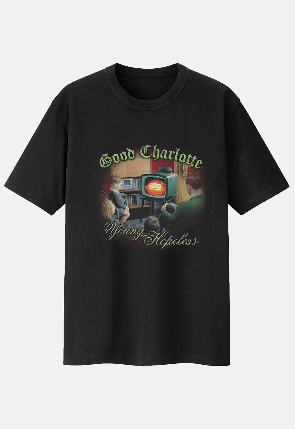 Young and Hopeless T-Shirt sold by Damaged Society