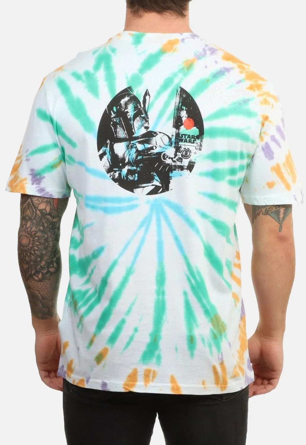 Star Wars x Boba Fett T-Shirt sold by Damaged Society product image thumbnail 3