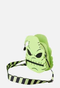 The Nightmare Before Christmas Oogie Boogie Glow Crossbody Bag sold by Damaged Society