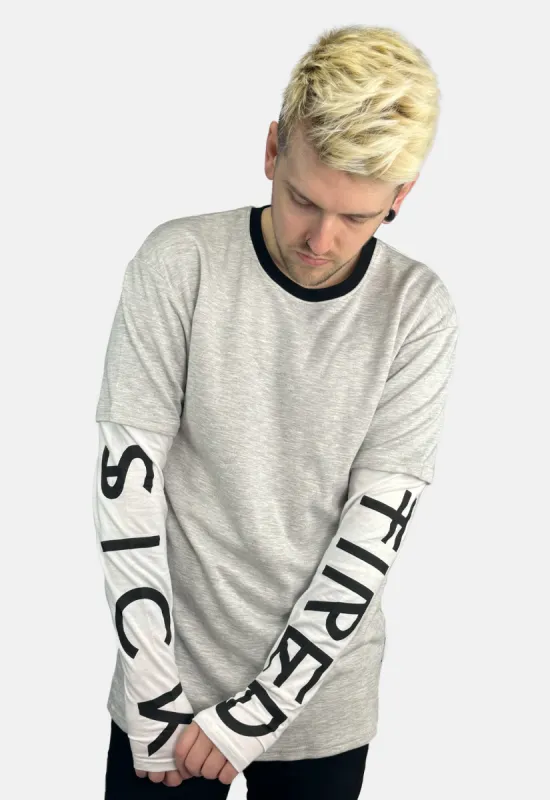 Sick & Tired Long Sleeved Top sold by Damaged Society