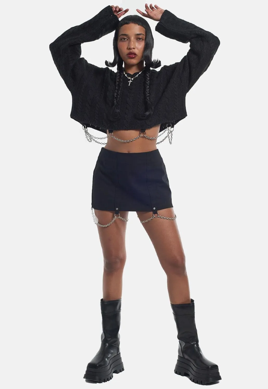 Gateway Skirt sold by Damaged Society product image thumbnail 4