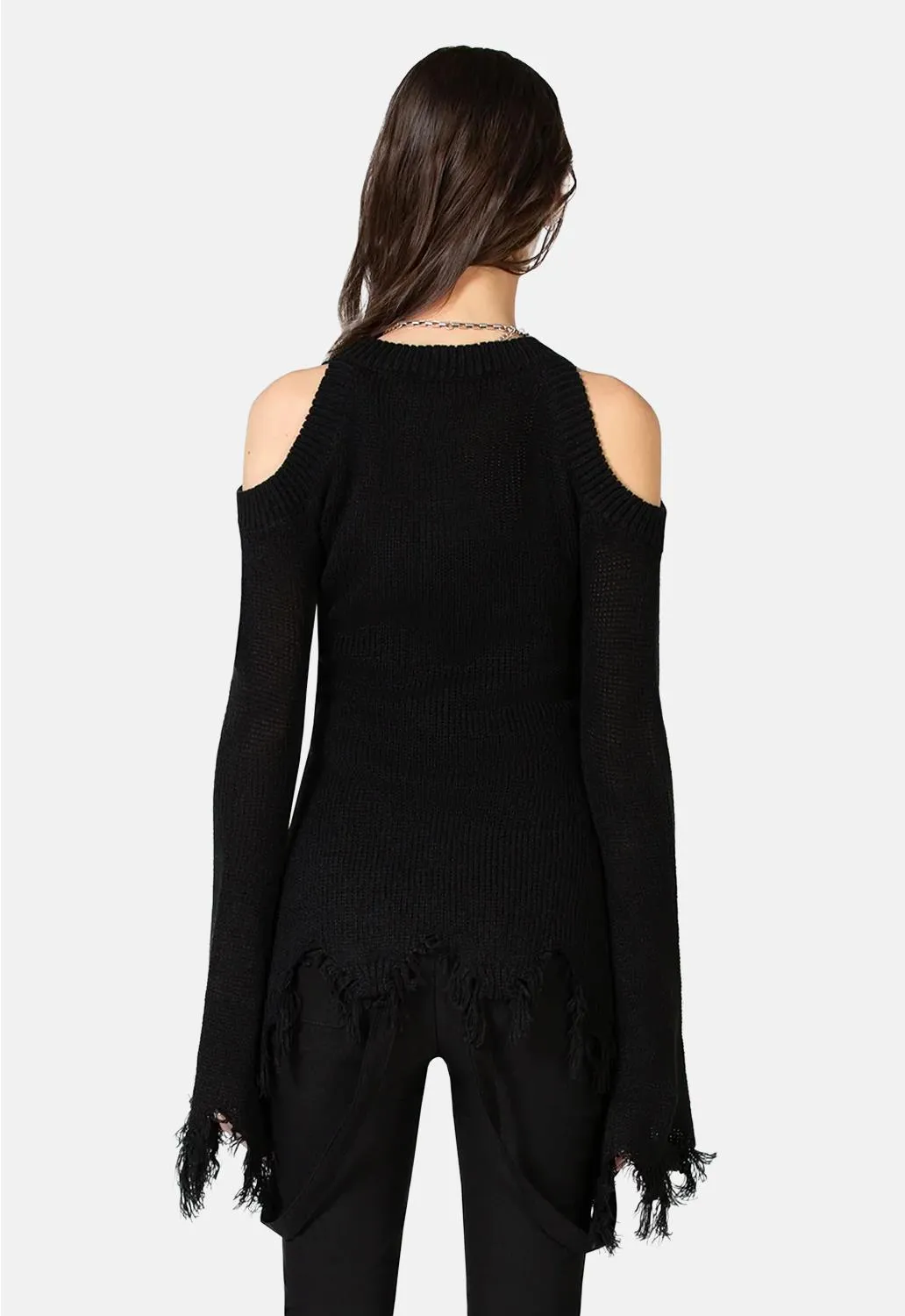 Where The Others Begin Knit Sweater sold by Damaged Society product image thumbnail 4