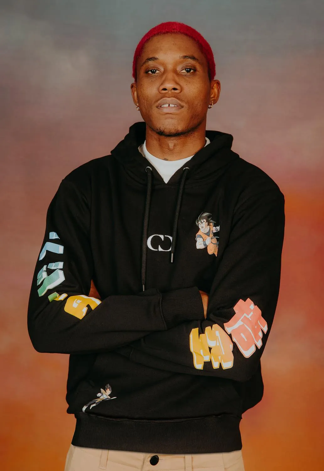Goku Vs Vegeta Hoodie sold by Damaged Society product image thumbnail 4