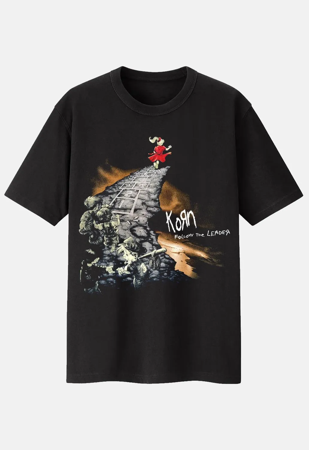 Follow The Leader Album Cover T-Shirt sold by Damaged Society