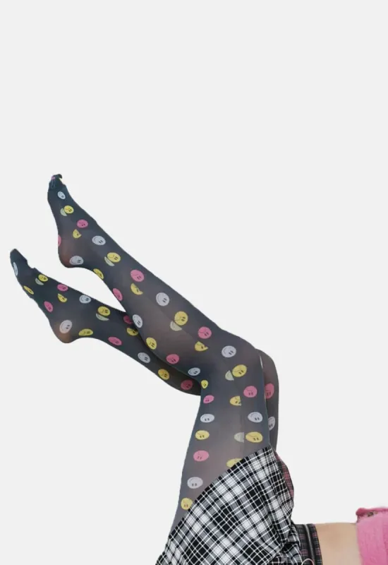 Mixed Emotions Tights sold by Damaged Society