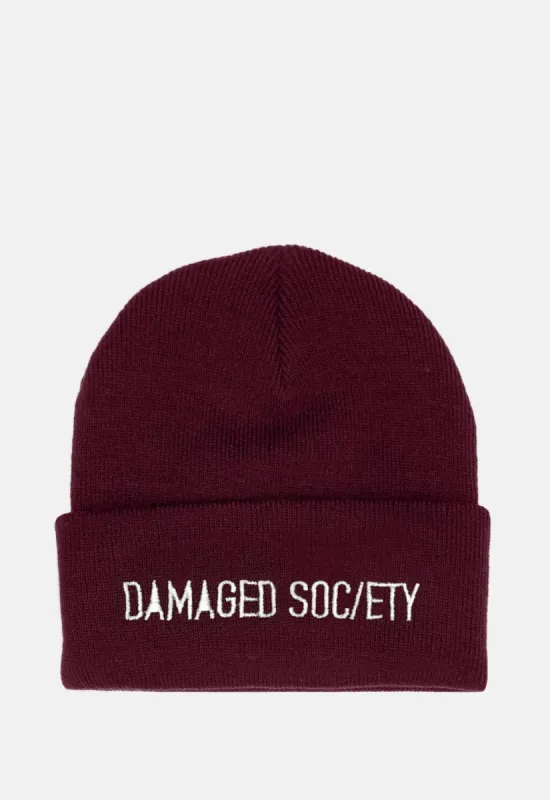 Dullard Beanie sold by Damaged Society