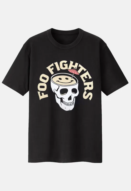 Skull Cocktail T-Shirt sold by Damaged Society