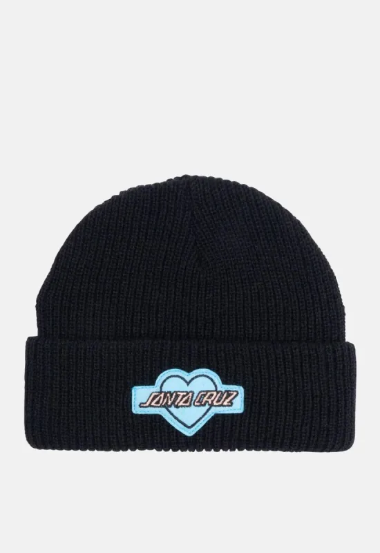 Heart Strip Beanie sold by Damaged Society