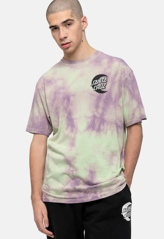 Moon Dot Mono T-Shirt made by Damaged Society