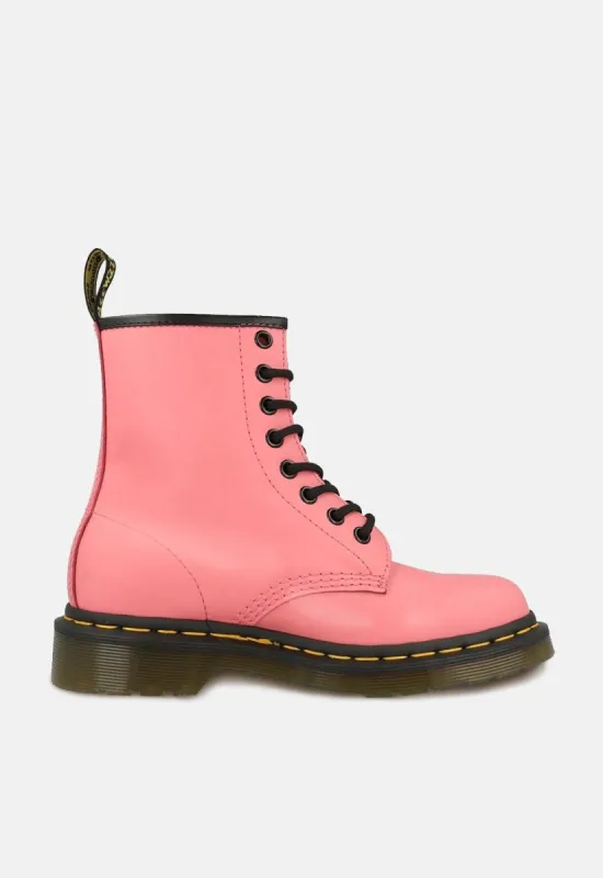 1460 Smooth Leather Boots made by Damaged Society