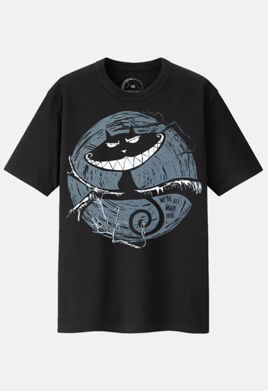 Cheshire Cat T-Shirt sold by Damaged Society