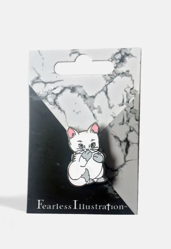 Kitty Pin sold by Damaged Society