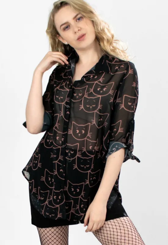 Curiosity Blouse sold by Damaged Society