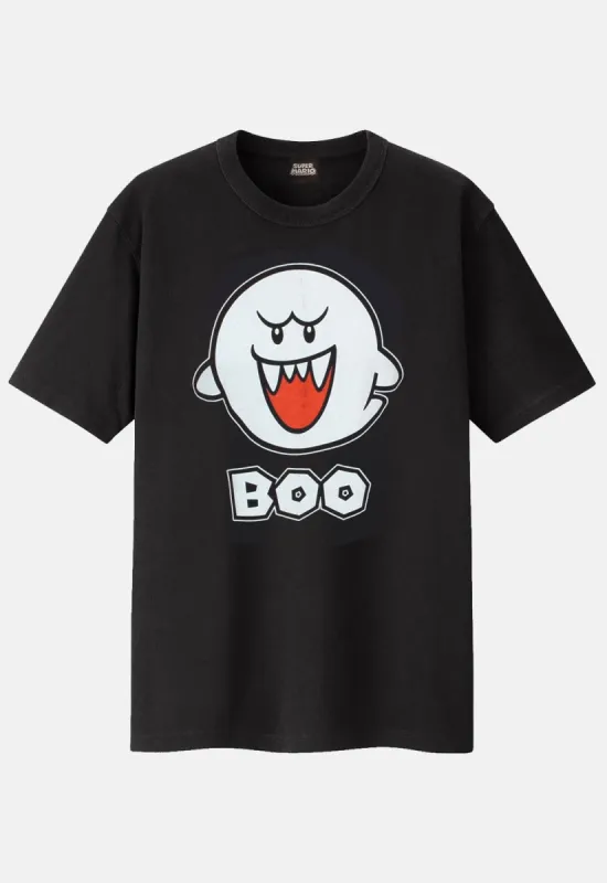 Super Mario Boo T-Shirt sold by Damaged Society