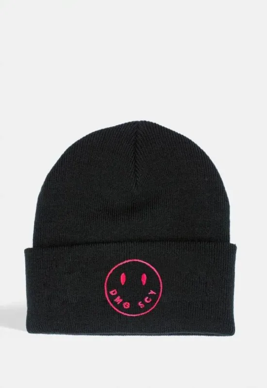 Smiley Beanie sold by Damaged Society
