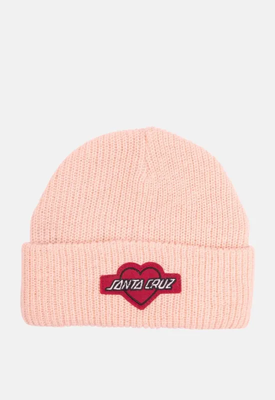 Heart Strip Beanie sold by Damaged Society