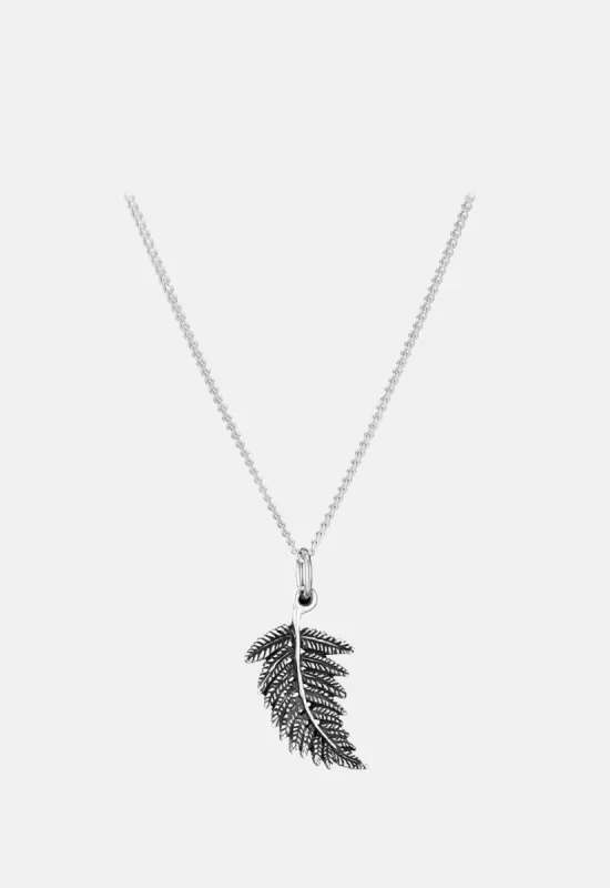 Fern Leaf Necklace sold by Damaged Society