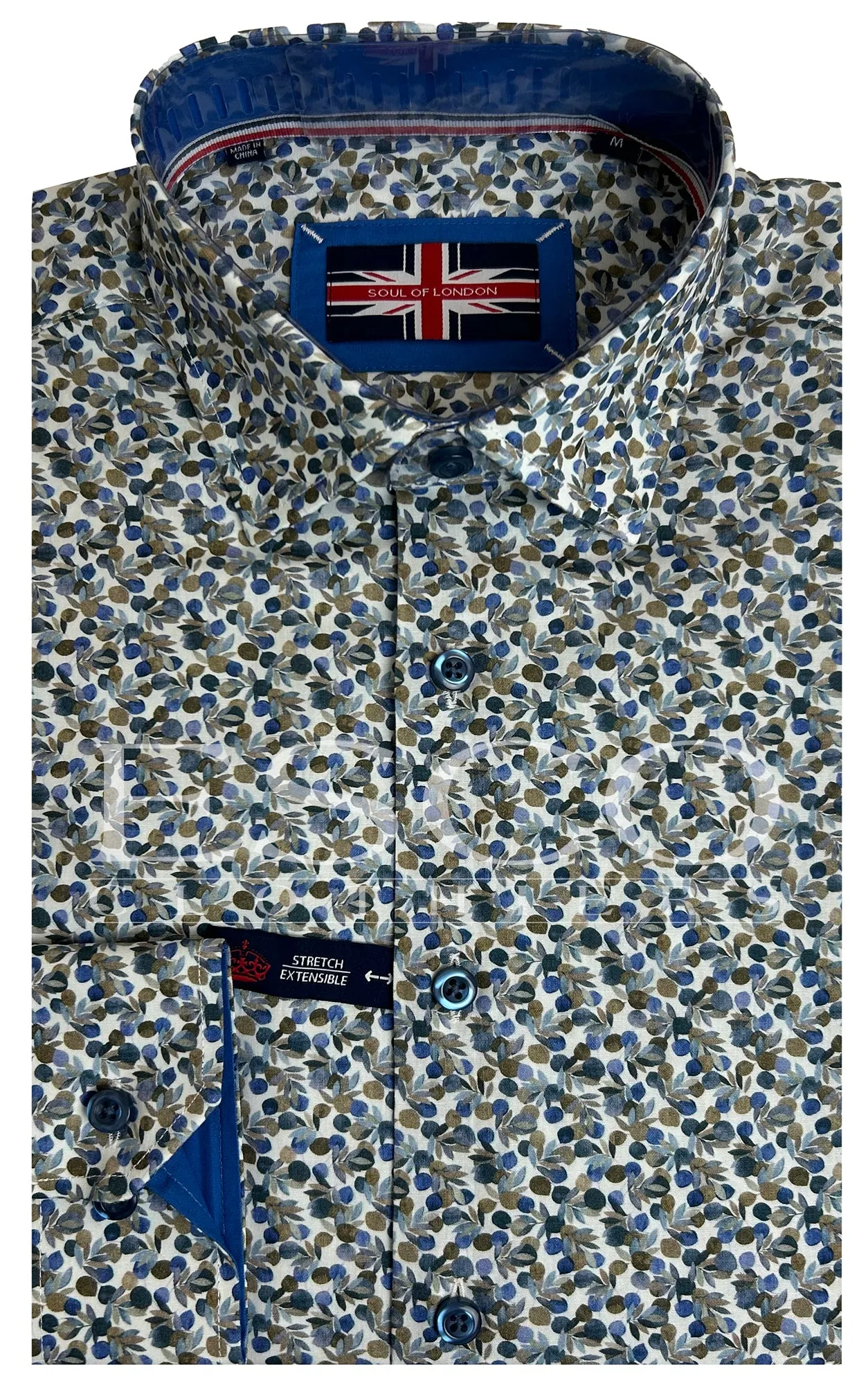 SOUL OF LONDON SPORT SHIRT sold by Esco Clothiers